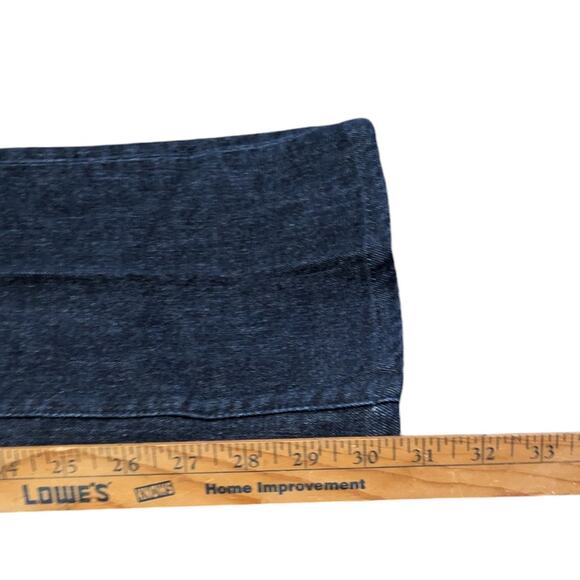 RALPH LAUREN Jeans 32 Dark Wash Blue Denim Bootcut - Picture 10 of 12